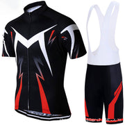 Sweat Wicking Breathable Short Sleeved Cycling Suit