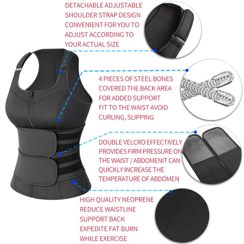 Women's Body Shaping Neoprene Waist Trainer