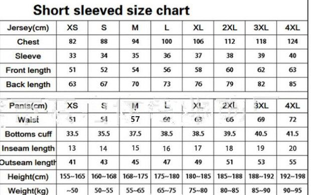 Sweat Wicking Breathable Short Sleeved Cycling Suit