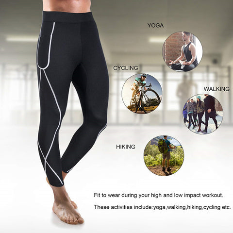 Men's neoprene body trousers