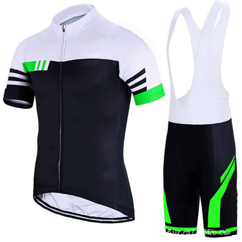 Sweat Wicking Breathable Short Sleeved Cycling Suit