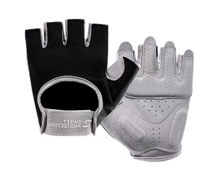 Half Finger Thin Breathable Sweat Wicking Non-slip Gloves