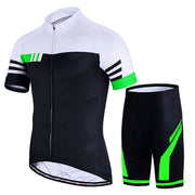 Sweat Wicking Breathable Short Sleeved Cycling Suit